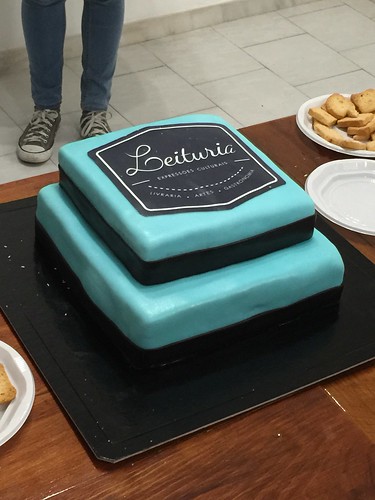 Inauguração Leituria - bolo