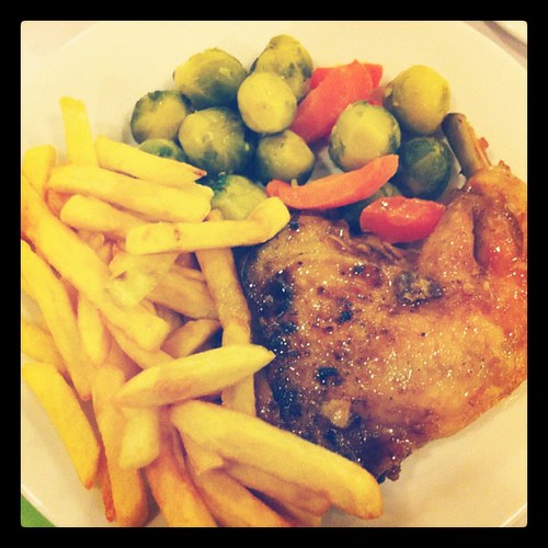 #photoadayapril - 23 - vegetables - with delicious chicken