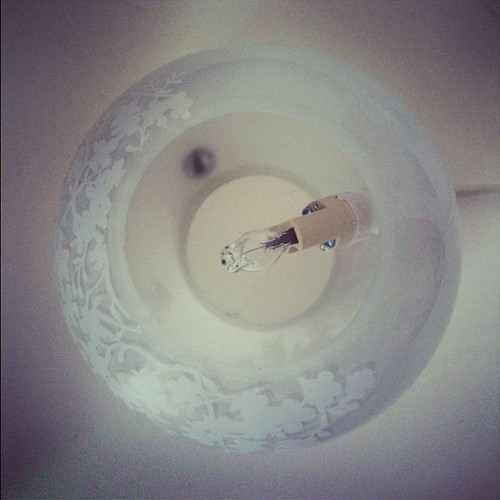 #photoadayapril - 29 - circle - pretty ikea lampp :]