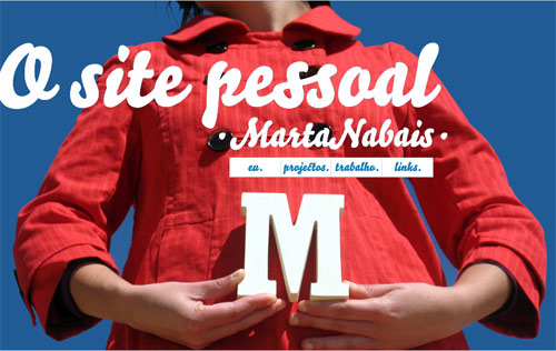 Marta Nabais - o site pessoal