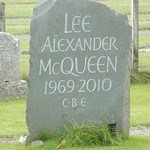 Lee Alexander McQueen Grave - Kilmuir Graveyard