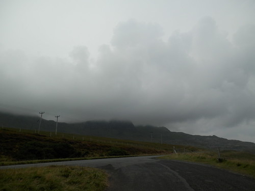 the cloud will unveil the Old Man of Storr (Prometheus filmed)