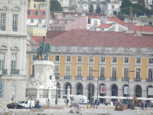 super zoom Terreiro do Paço - viagem na Transtejo