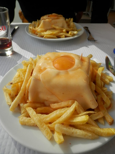 francesinha no Santiago