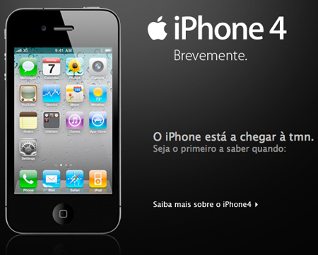 Pré-registo iPhone 4 - TMN