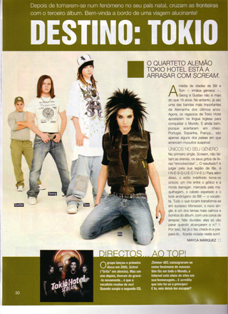 Tokio Hotel na Ragazza